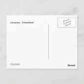 Briefkaart Lausanne - Zwitserland (Achterkant)