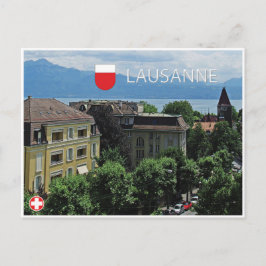 Briefkaart Lausanne - Zwitserland