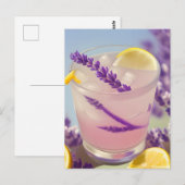 Briefkaart Lavender Lemonade (Voorkant / Achterkant)