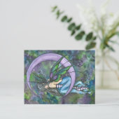 Briefkaart Lavender Moon, Ashley Thieszen (Staand voorkant)