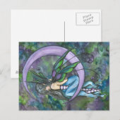 Briefkaart Lavender Moon, Ashley Thieszen (Voorkant / Achterkant)
