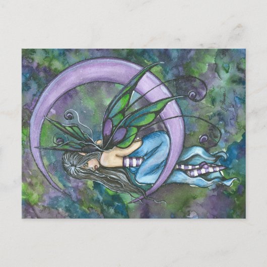 Briefkaart Lavender Moon, Ashley Thieszen (Voorkant)