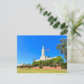 Briefkaart-LDS Los Angeles Temple NW Briefkaart (Staand voorkant)