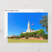 Briefkaart-LDS Los Angeles Temple NW Briefkaart (Voorkant / Achterkant)