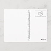 Briefkaart- Leaping Deer Briefkaart (Achterkant)