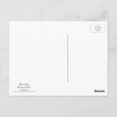 Briefkaart (leeg/aangepast) Liefde is omlaag gegaa (Achterkant)