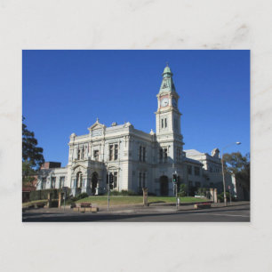 Briefkaart Leichardt Town Hall