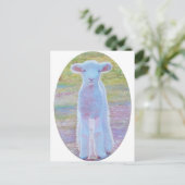 Briefkaart lentemallam (Staand voorkant)