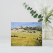 briefkaart "Lentevelden" (Staand voorkant)