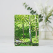 Briefkaart lentevloeistofolie (Staand voorkant)