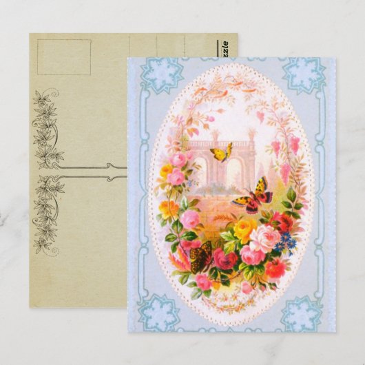  Briefkaart lentevloeren (Voorkant / Achterkant)