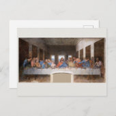 BRIEFKAART : LEONARDO DA VINCI : DE LAATSTE LEVERA (Voorkant / Achterkant)