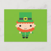 Briefkaart Leprechaun (Voorkant)