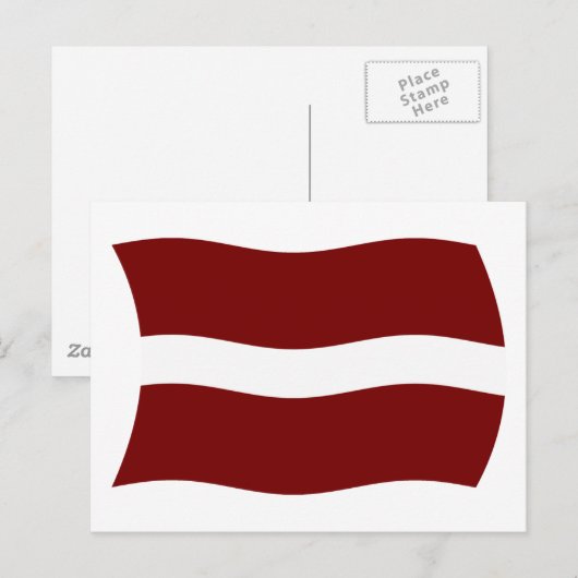 Briefkaart Letland (Voorkant / Achterkant)