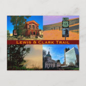 Briefkaart Lewis & Clark Trail (Voorkant)