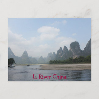 BRIEFKAART - Li River China