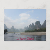 BRIEFKAART - Li River China (Voorkant)