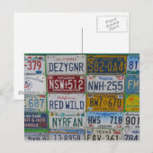 Briefkaart Licentie Bord Lovers (Voorkant / Achterkant)