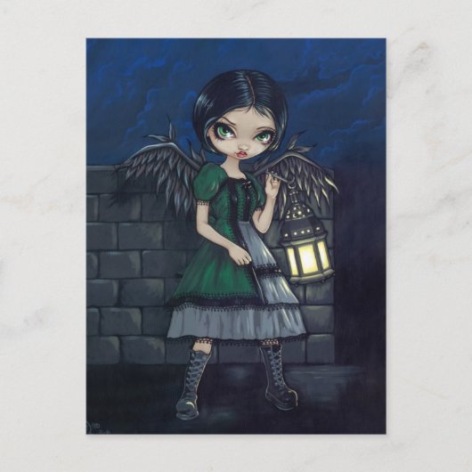 briefkaart "Licht onderweg" (Voorkant)