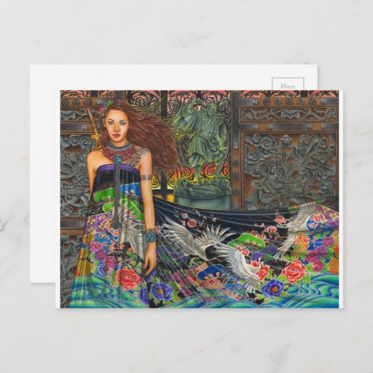 briefkaart "Lichtend" (Voorkant / Achterkant)