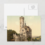 Briefkaart Lichtenstein Castle (Voorkant / Achterkant)