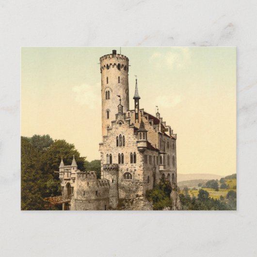 Briefkaart Lichtenstein Castle (Voorkant)