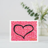 briefkaart "Liefde" (Staand voorkant)