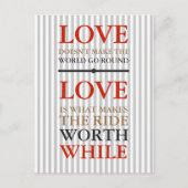 Briefkaart - Liefde is wat... (Voorkant)