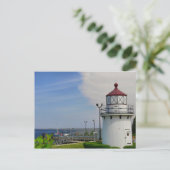 Briefkaart Lighthouse Newburyport Harbor Front (Staand voorkant)