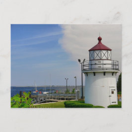 Briefkaart Lighthouse Newburyport Harbor Front