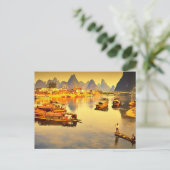 Briefkaart Lijiang in Guilin, China (Staand voorkant)
