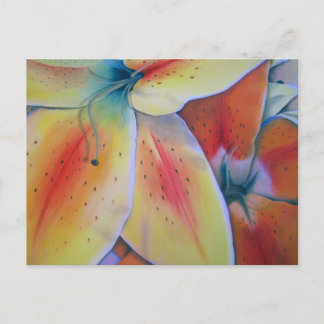 Briefkaart Lilies