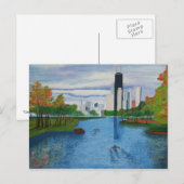 Briefkaart "Lincoln Park - Chicago" (Voorkant / Achterkant)