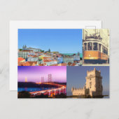 Briefkaart Lissabon-collectie (Voorkant / Achterkant)