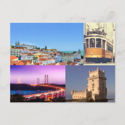 Briefkaart Lissabon-collectie (Voorkant)