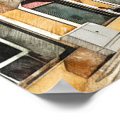 Briefkaart Lissabon Portugal Poster (Hoek)