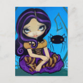 briefkaart "Little Miss Muffet" (Voorkant)