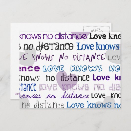 Briefkaart LKND Pattern (Voorkant / Achterkant)