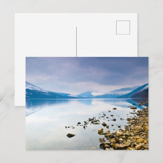 Briefkaart Loch Earn (Voorkant / Achterkant)