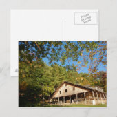 Briefkaart - Lodge in het najaar (Voorkant / Achterkant)
