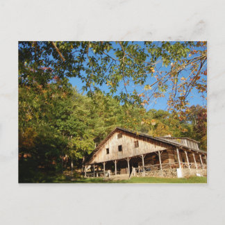 Briefkaart - Lodge in het najaar