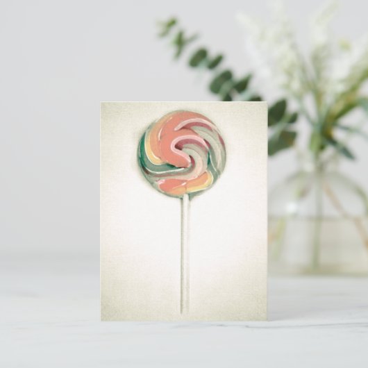 BRIEFKAART LOLLIPOP (Staand voorkant)