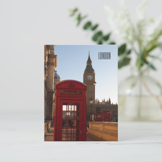 Briefkaart Londen (Staand voorkant)