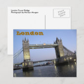 Briefkaart Londen (Voorkant / Achterkant)