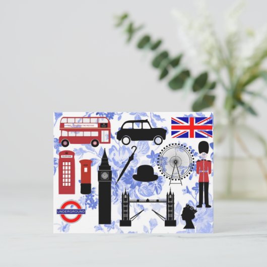 Briefkaart Londen (Staand voorkant)