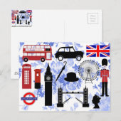 Briefkaart Londen (Voorkant / Achterkant)