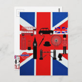 Briefkaart Londen (Voorkant / Achterkant)