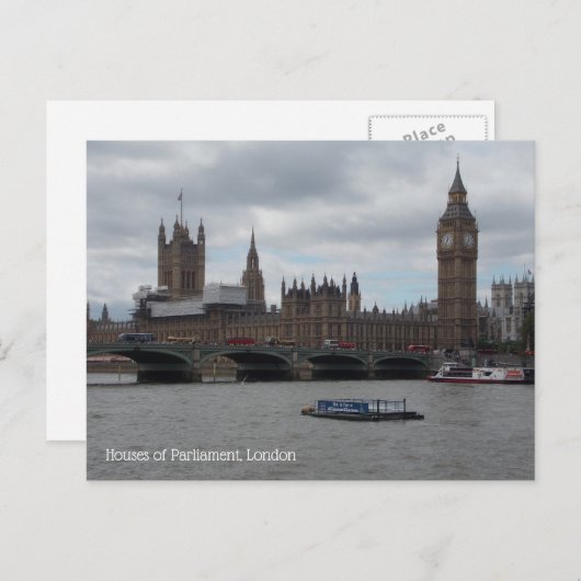 Briefkaart Londen (Voorkant / Achterkant)