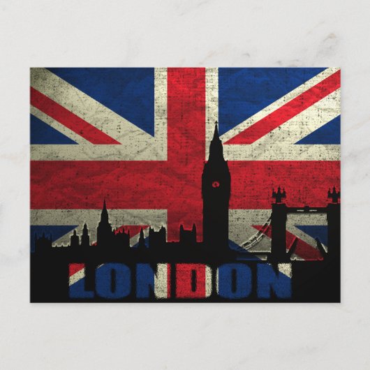 Briefkaart Londen (Voorkant)