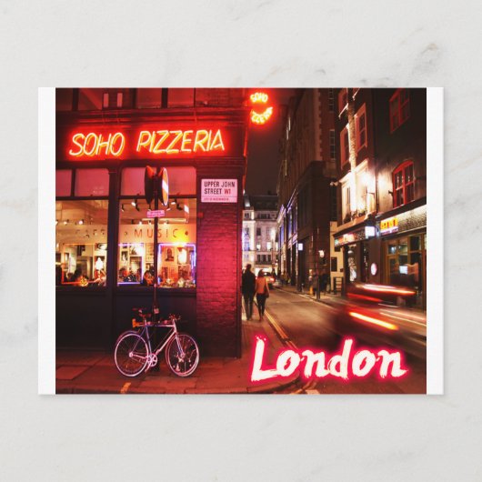 Briefkaart Londen (Voorkant)